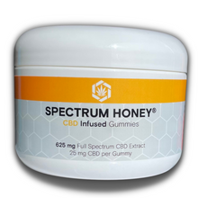 Load image into Gallery viewer, Spectrum Honey Hemp Extract Infused Gummies