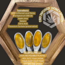 Load image into Gallery viewer, Spectrum Honey Hemp Extract Infused Honey