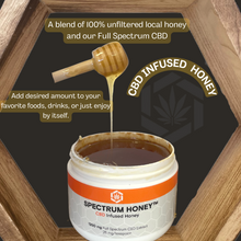 Load image into Gallery viewer, Spectrum Honey Hemp Extract Infused Honey
