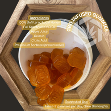 Load image into Gallery viewer, Spectrum Honey Hemp Extract Infused Gummies
